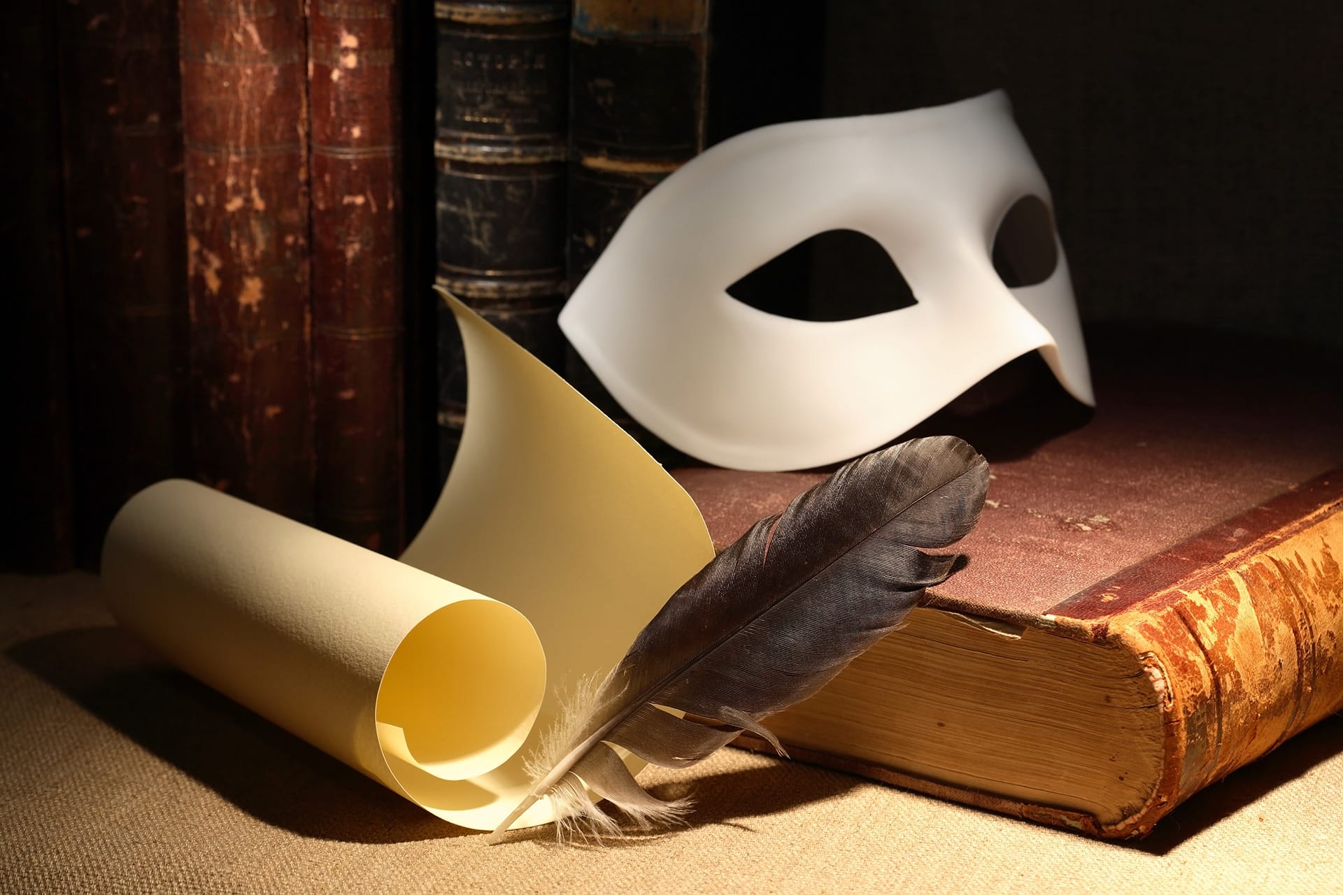 quill-scroll-mask-books